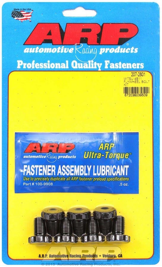 Auto Racing Products 207-2801 Flywheel Bolt Kit - Mitsubishi 4B11 Auto Racing Products 207-2801