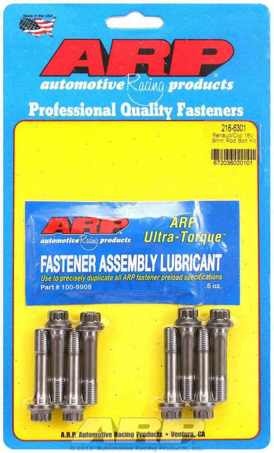 Auto Racing Products 216-6301 Renault Rod Bolt Kit - Clio M9 16-Valve Auto Racing Products 216-6301