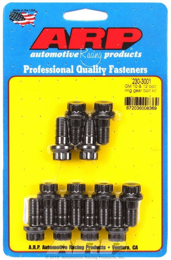 Auto Racing Products 230-3001 GM Ring Gear Bolt Kit Auto Racing Products 230-3001