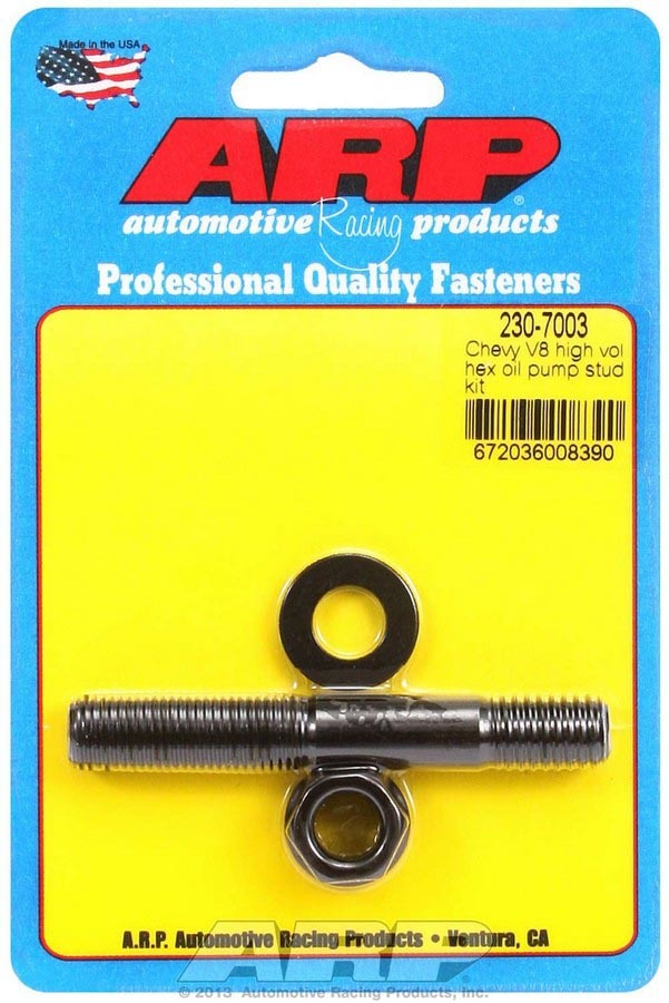 Auto Racing Products 230-7003 Chevy Oil Pump Stud Kit Auto Racing Products 230-7003