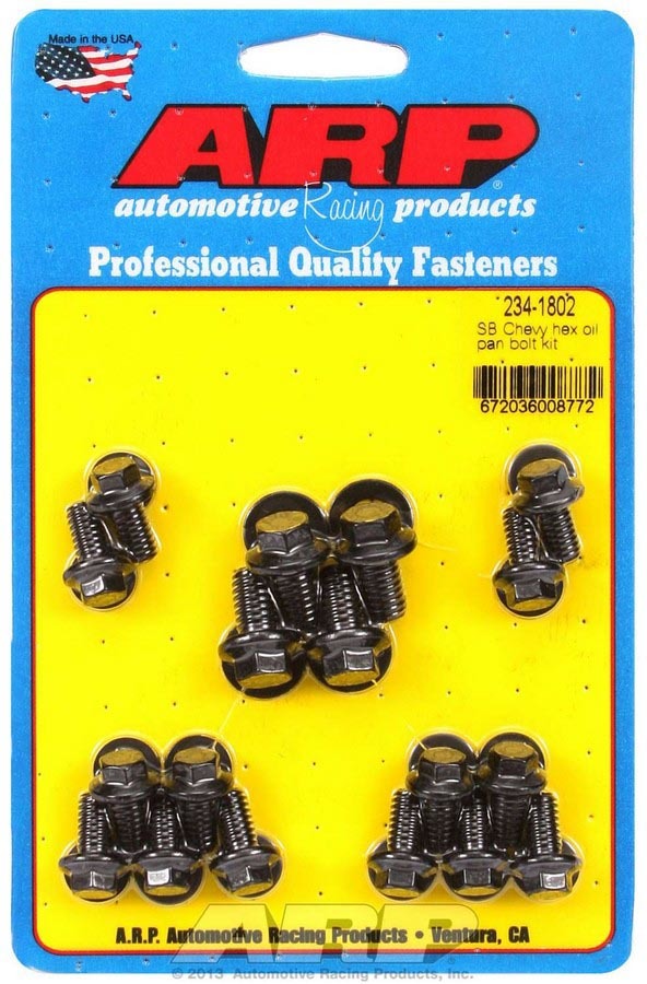 Auto Racing Products 234-1802 SBC Oil Pan Bolt Kit Auto Racing Products 234-1802