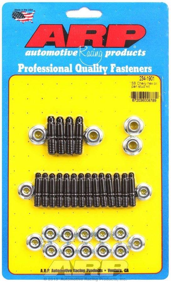 Auto Racing Products 234-1901 SBC Oil Pan Stud Kit Auto Racing Products 234-1901