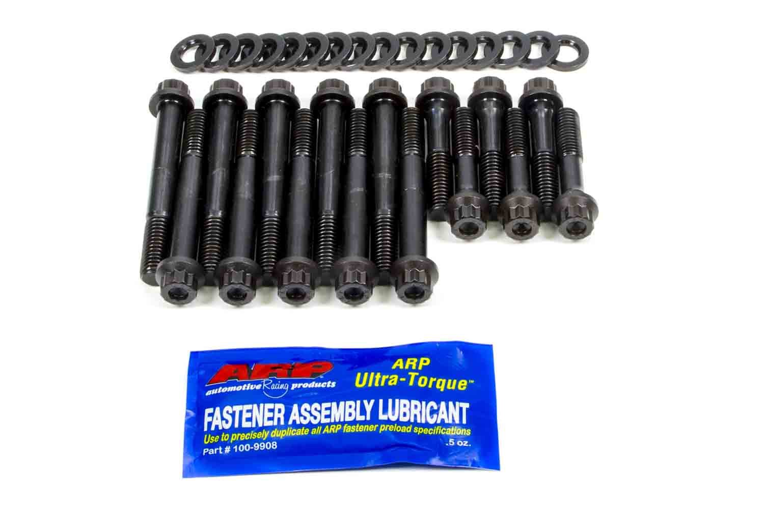Auto Racing Products 234-5201 SBC Main Bolt Kit - Fits 4-Bolt- L/J- 12pt. Auto Racing Products 234-5201