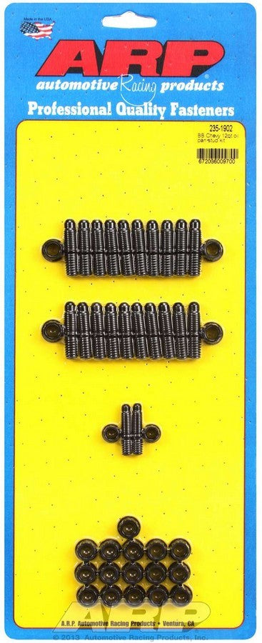 Auto Racing Products 235-1902 BBC Oil Pan Stud Kit Auto Racing Products 235-1902