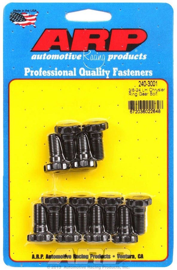 Auto Racing Products 240-3001 Mopar Ring Gear Bolt Kit .835 UHL Auto Racing Products 240-3001