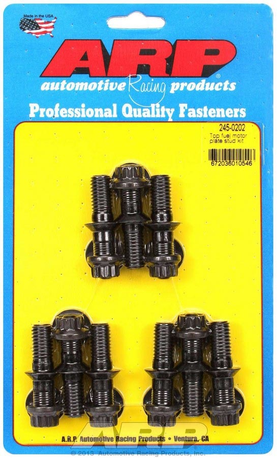 Auto Racing Products 245-0202 Bellhousing Stud Kit w/ 1/4 Spacer Auto Racing Products 245-0202