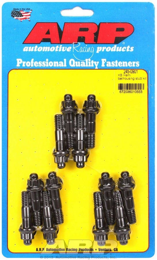 Auto Racing Products 245-0901 Bellhousing Stud Kit Auto Racing Products 245-0901