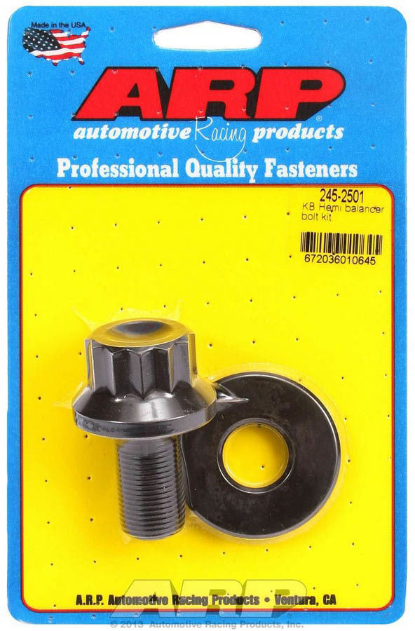 Auto Racing Products 245-2501 BBM Balancer Bolt Kit Auto Racing Products 245-2501