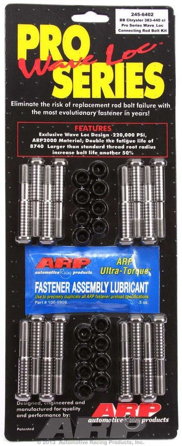 Auto Racing Products 245-6402 BBM Rod Bolt Kit - Fits 383-440 Wedge Auto Racing Products 245-6402