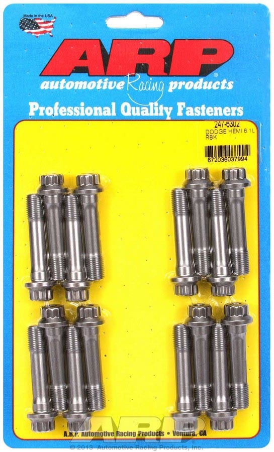 Auto Racing Products 247-6302 Mopar Rod Bolt Kit - Hemi Auto Racing Products 247-6302