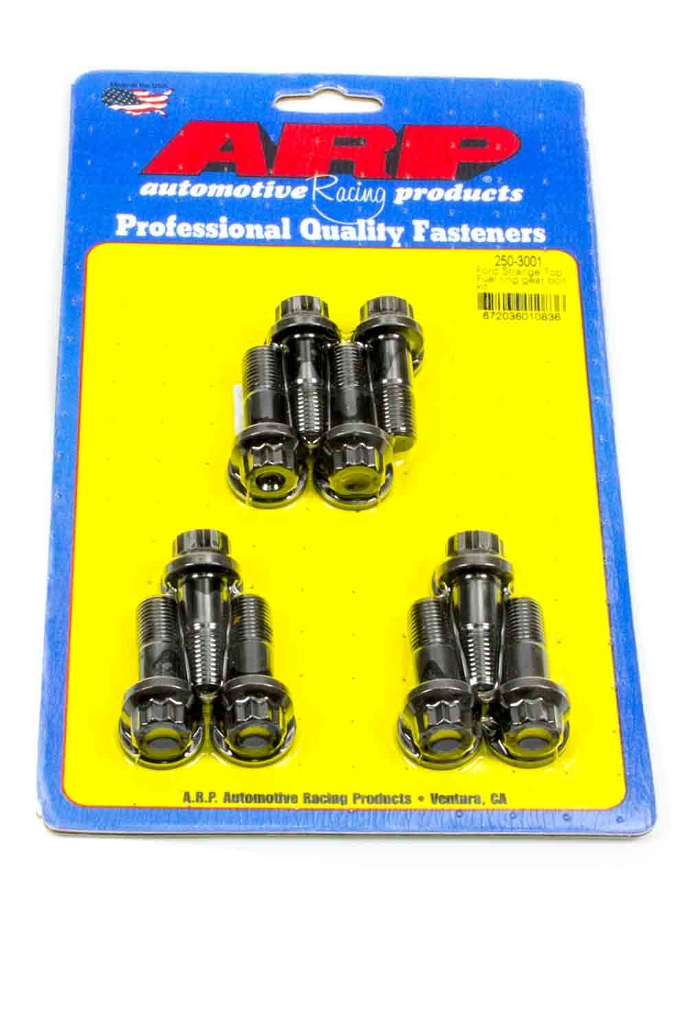 Auto Racing Products 250-3001 Ring Gear Bolt Kit - Ford/Strange Top Fuel Auto Racing Products 250-3001