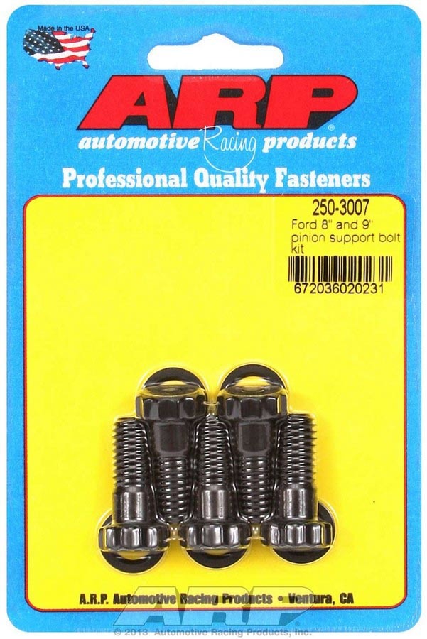 Auto Racing Products 250-3007 Pinion Support Bolt Kit Ford 8in & 9in Auto Racing Products 250-3007