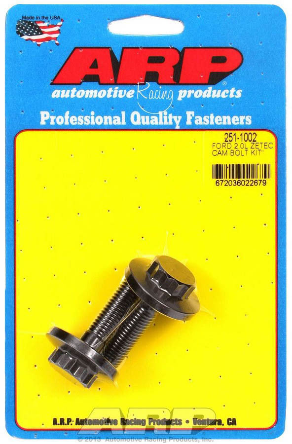 Auto Racing Products 251-1002 Cam Bolt Kit - Ford Zetec 2.0L Auto Racing Products 251-1002