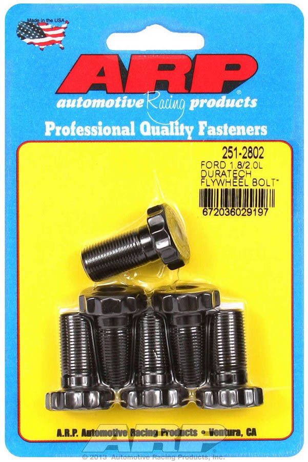 Auto Racing Products 251-2802 Flywheel Bolt Kit - Ford 1.8/2.0L Duratech Auto Racing Products 251-2802