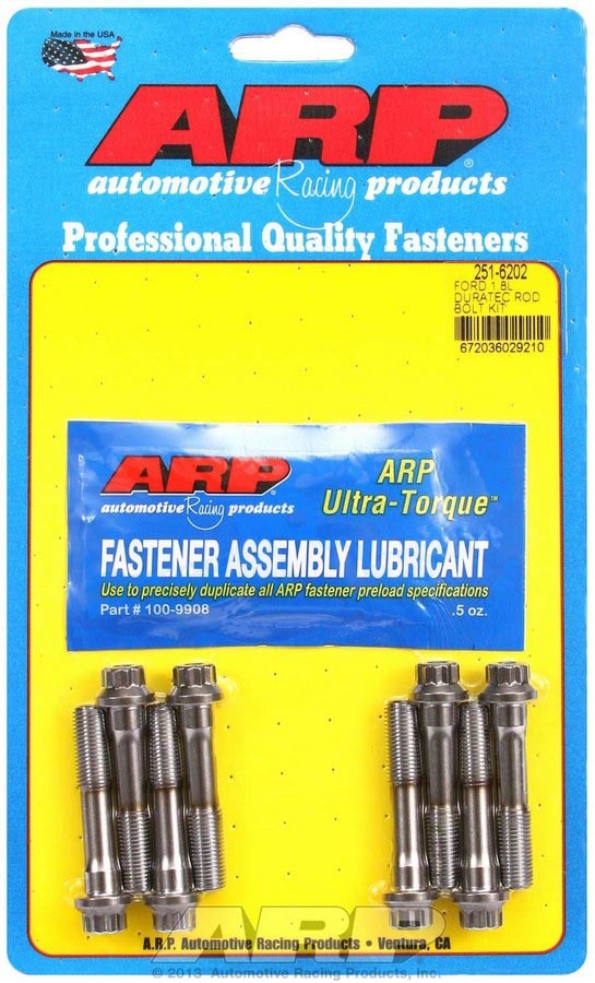 Auto Racing Products 251-6202 Rod Bolt Kit - Ford 1.8L Duratech Auto Racing Products 251-6202