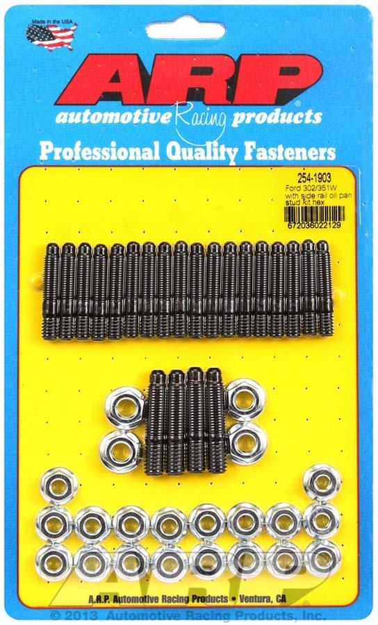 Auto Racing Products 254-1903 SBF Oil Pan Stud Kit Auto Racing Products 254-1903