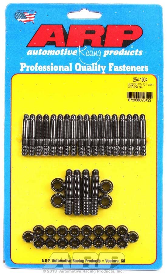 Auto Racing Products 254-1904 SBF Oil Pan Stud Kit Auto Racing Products 254-1904