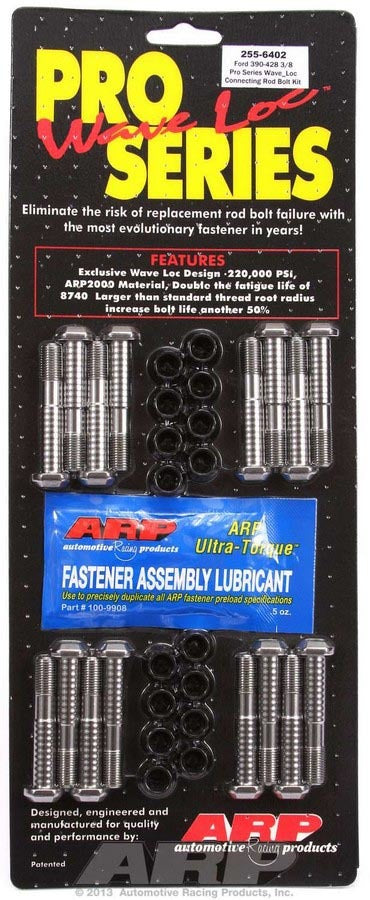Auto Racing Products 255-6402 BBF Rod Bolt Kit - Fits 390-428 Auto Racing Products 255-6402