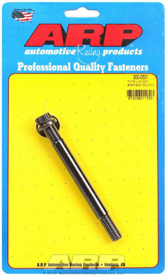 Auto Racing Products 300-0501 Alternator Stud Kit 7/16 x  5.000 Auto Racing Products 300-0501