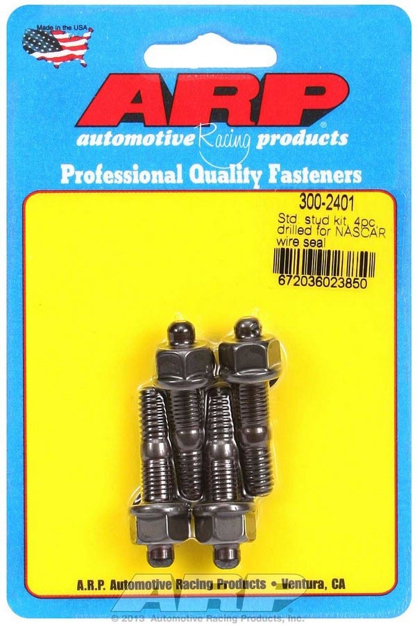 Auto Racing Products 300-2401 Carburetor Stud Kit - Drilled Auto Racing Products 300-2401