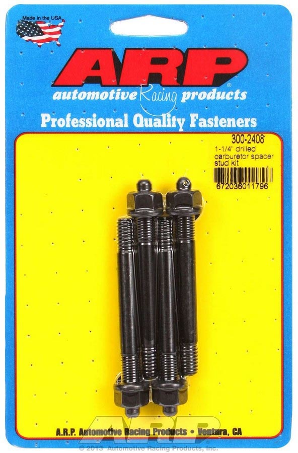 Auto Racing Products 300-2408 Carburetor Stud Kit - 3.200 OAL Auto Racing Products 300-2408