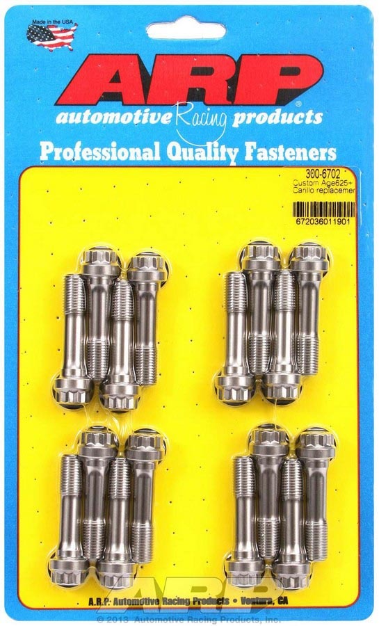 Auto Racing Products 300-6702 Replacement Rod Bolt Kit (16) Auto Racing Products 300-6702