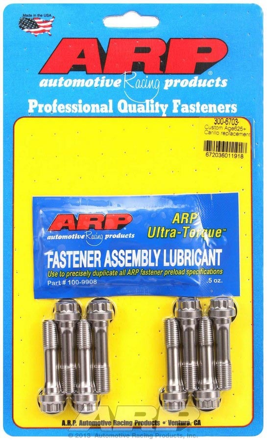 Auto Racing Products 300-6703 Replacement Rod Bolt Kit (8) Auto Racing Products 300-6703