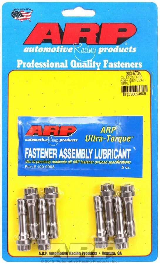 Auto Racing Products 300-6704 Replacement Rod Bolt Kit (8) Auto Racing Products 300-6704