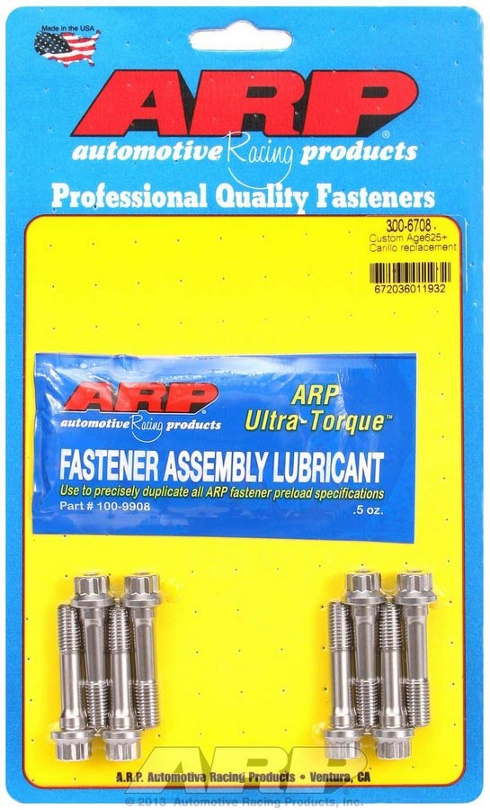 Auto Racing Products 300-6708 Replacement Rod Bolt Kit (8) Auto Racing Products 300-6708