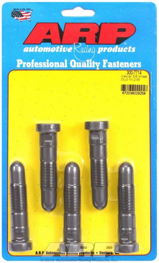 Auto Racing Products 300-7714 5/8-18 NASCAR Wheel Stud Kit 5pk Auto Racing Products 300-7714