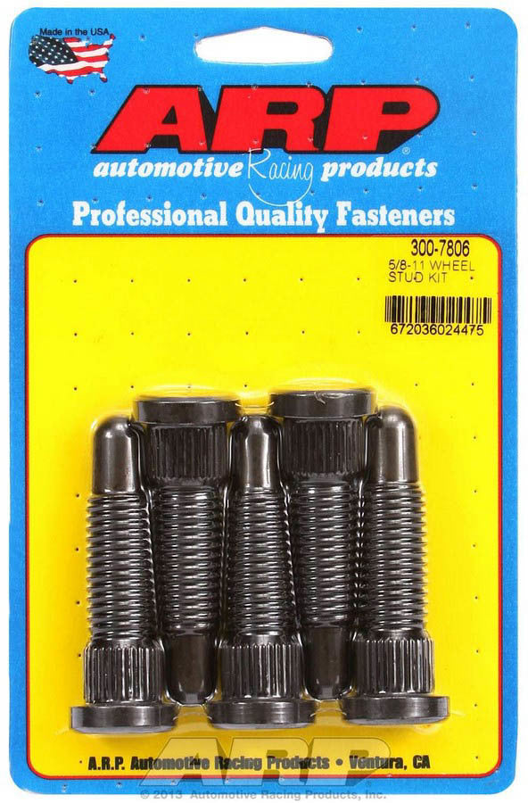 Auto Racing Products 300-7806 Nascar Wheel Stud Kit 2.650 UHL (5) Auto Racing Products 300-7806