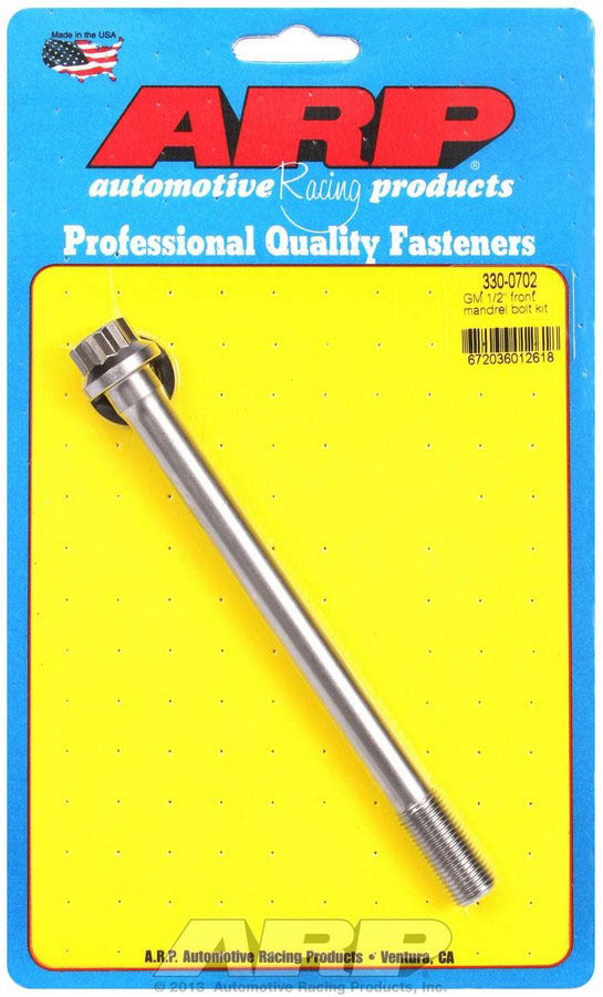 Auto Racing Products 330-0702 GM Mandrel Bolt Kit - 1/2in Auto Racing Products 330-0702