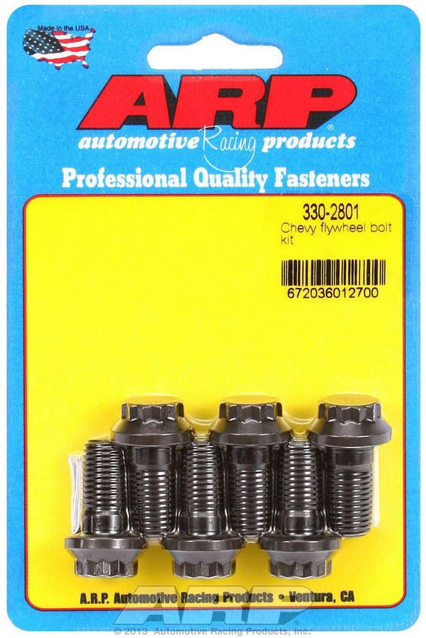 Auto Racing Products 330-2801 Chevy Flywheel Bolt Kit Auto Racing Products 330-2801