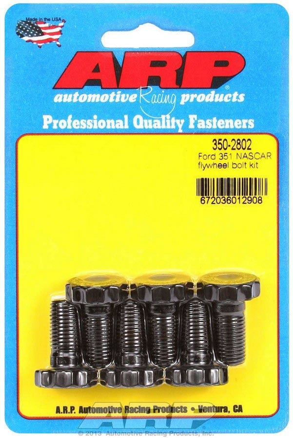 Auto Racing Products 350-2802 Ford 351 Flywheel Bolt Kit Auto Racing Products 350-2802