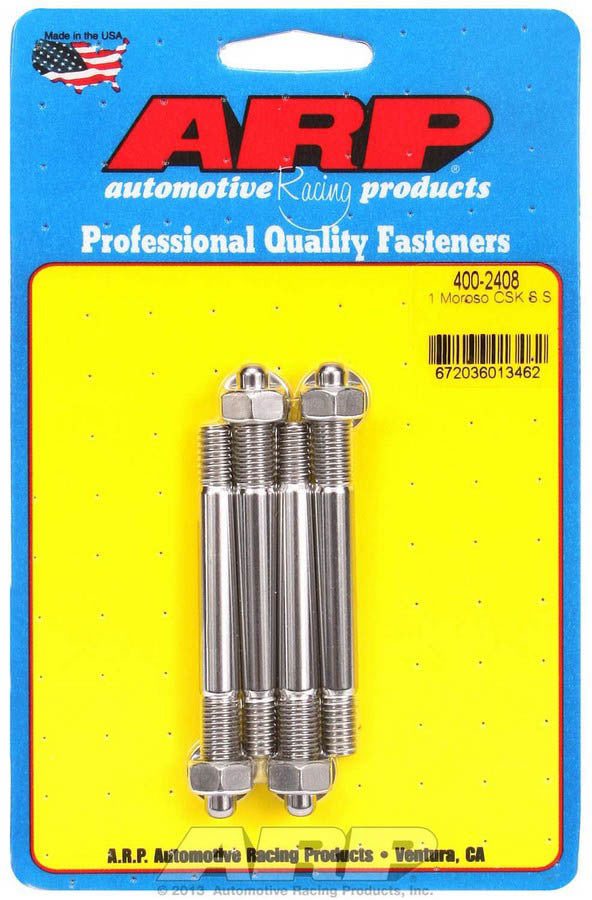 Auto Racing Products 400-2408 S/S Carburetor Stud Kit 5/16in x  3.200in OAL Auto Racing Products 400-2408