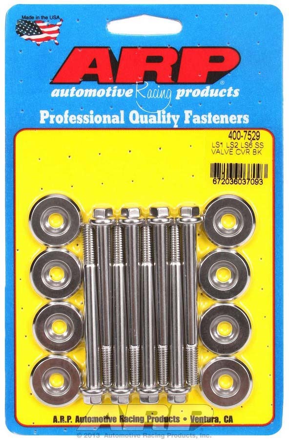 Auto Racing Products 400-7529 Valve Cover Bolt Kit 6pt GM LS1/LS2 Auto Racing Products 400-7529