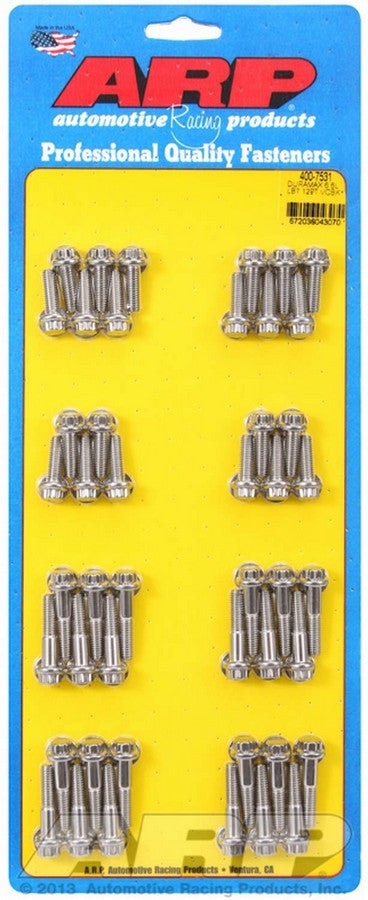 Auto Racing Products 400-7531 Valve Cover Bolt Kit 12pt GM Duramax 6.6L Auto Racing Products 400-7531