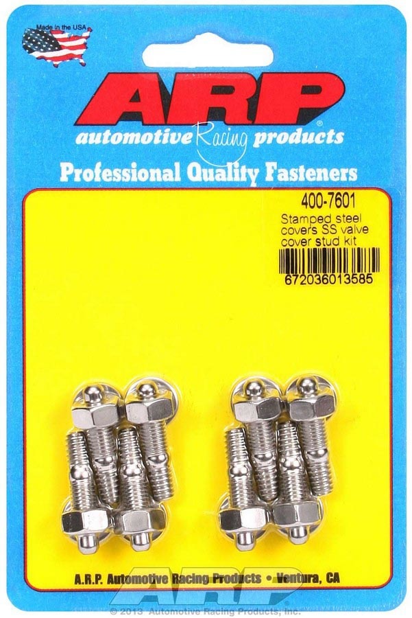 Auto Racing Products 400-7601 S/S Valve Cover Stud Kit 6pt. (8) Auto Racing Products 400-7601