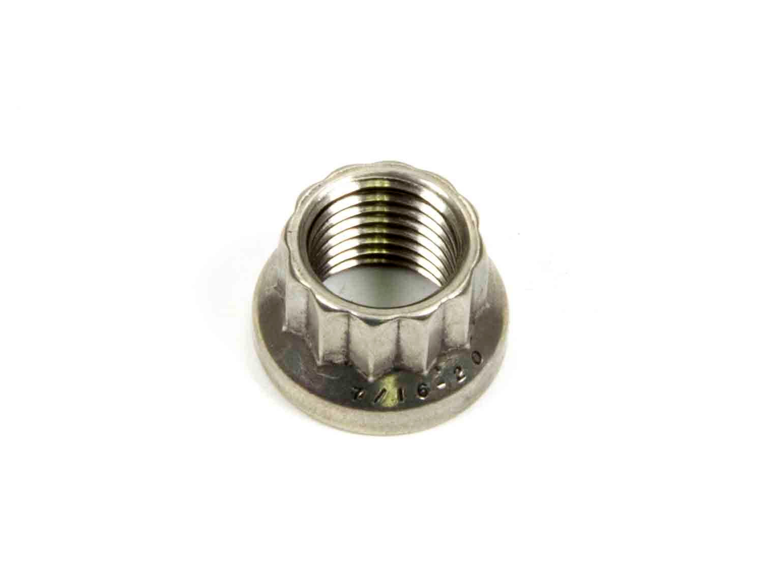 Auto Racing Products 400-8303 S/S 12pt. Nut - 7/16-20 (1) Auto Racing Products 400-8303
