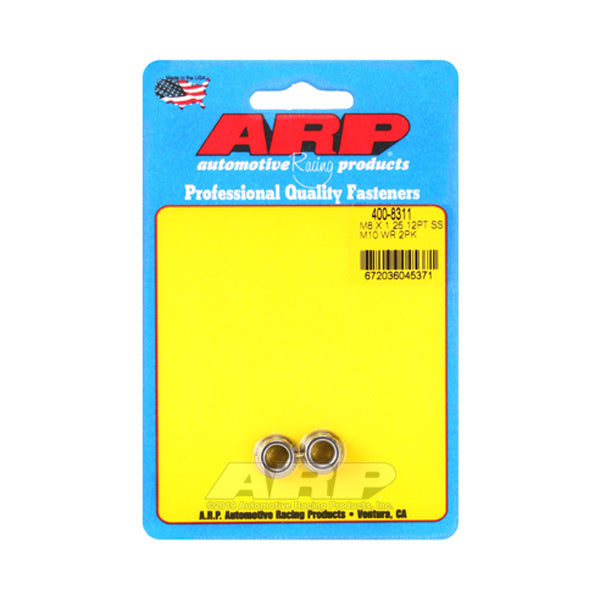 Auto Racing Products 400-8311 8mm x 1.25 12pt SS Nut Kit 2pk Auto Racing Products 400-8311