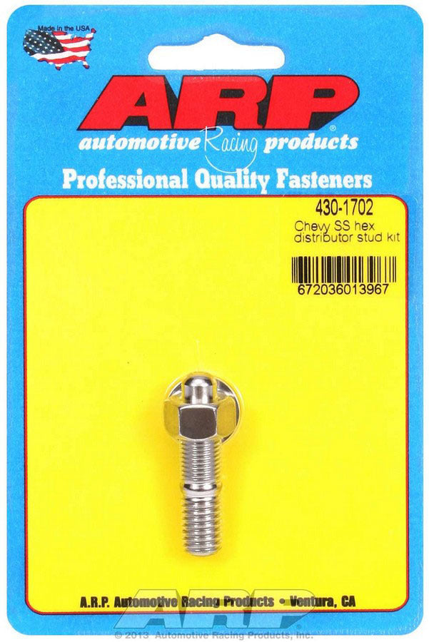 Auto Racing Products 430-1702 S/S Chevy Distributor Stud Kit 6pt. Auto Racing Products 430-1702