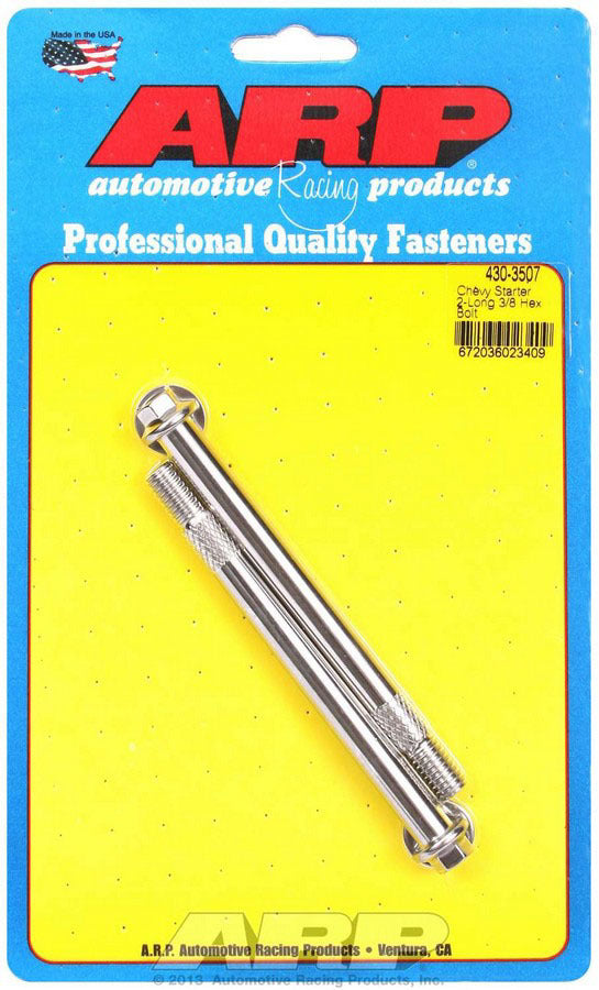 Auto Racing Products 430-3507 S/S Starter Bolt Kit 6pt. Auto Racing Products 430-3507