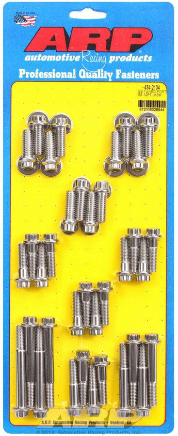 Auto Racing Products 434-2104 SBC S/S Intake Bolt Kit 12pt. Auto Racing Products 434-2104