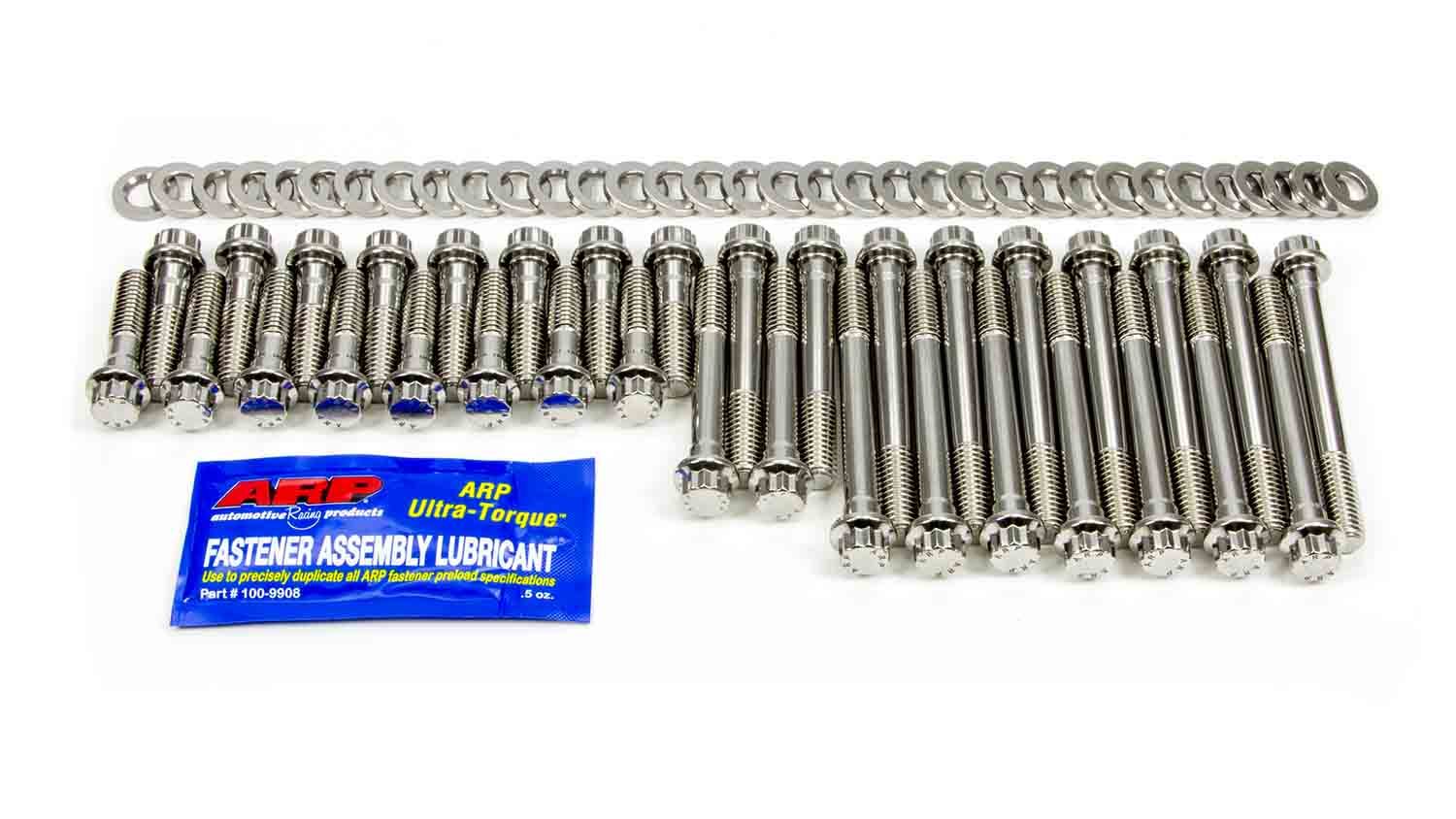 Auto Racing Products 434-3701 SBC S/S Head Bolt Kit 12pt. Auto Racing Products 434-3701