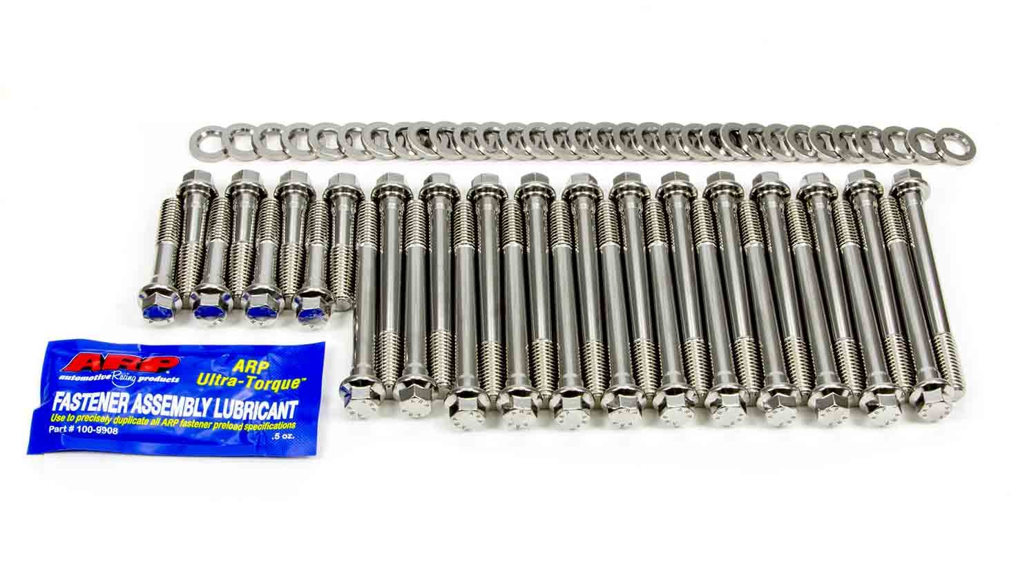 Auto Racing Products 435-3601 BBC S/S Head Bolt Kit 6pt. Auto Racing Products 435-3601