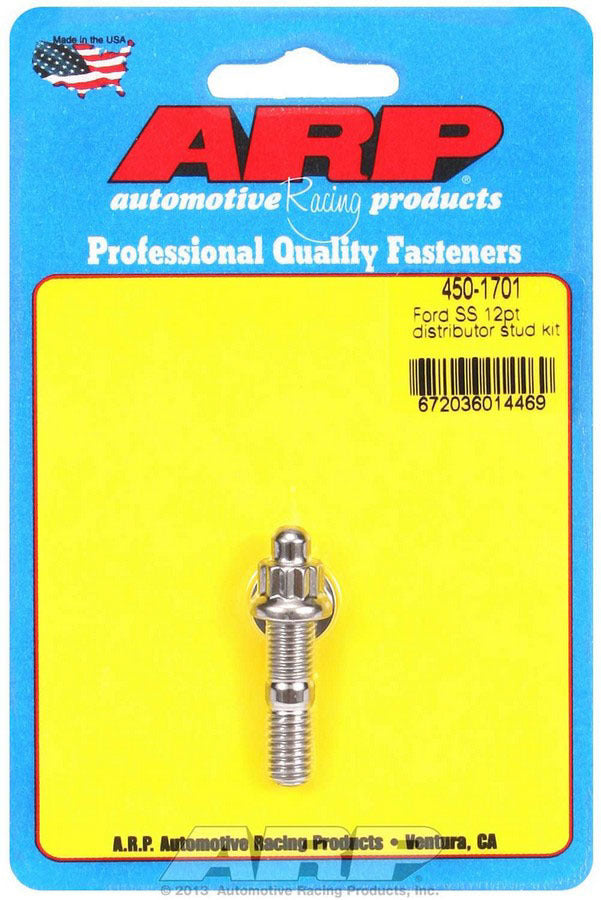 Auto Racing Products 450-1701 Ford S/S Distributor Stud Kit 12pt. Auto Racing Products 450-1701