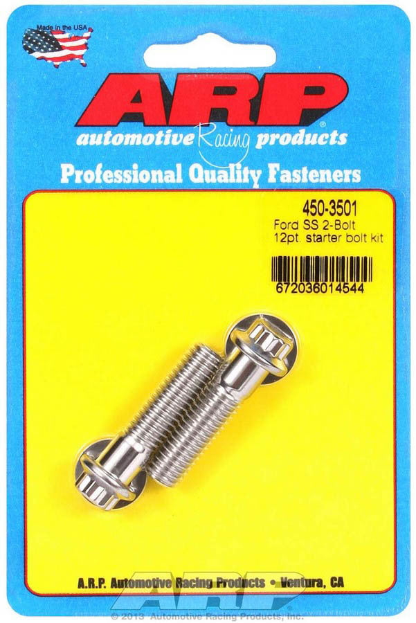 Auto Racing Products 450-3501 Ford S/S Starter Bolt Kit Auto Racing Products 450-3501