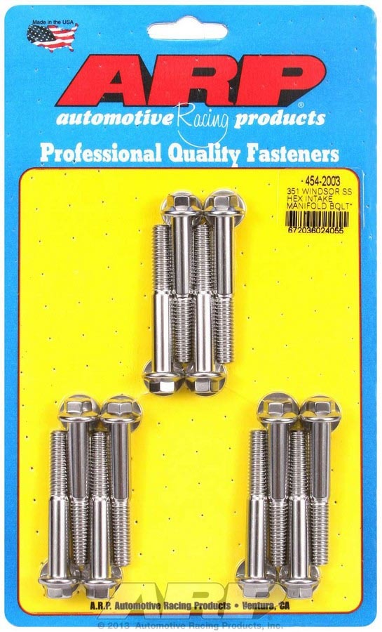 Auto Racing Products 454-2003 SBF Intake Bolt Kit Auto Racing Products 454-2003