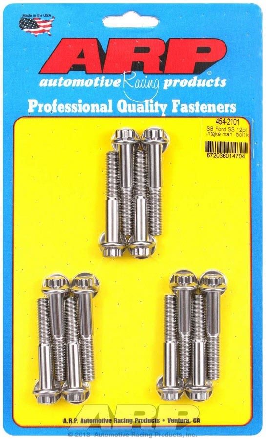 Auto Racing Products 454-2101 SBF S/S Intake Bolt Kit 12pt. Auto Racing Products 454-2101