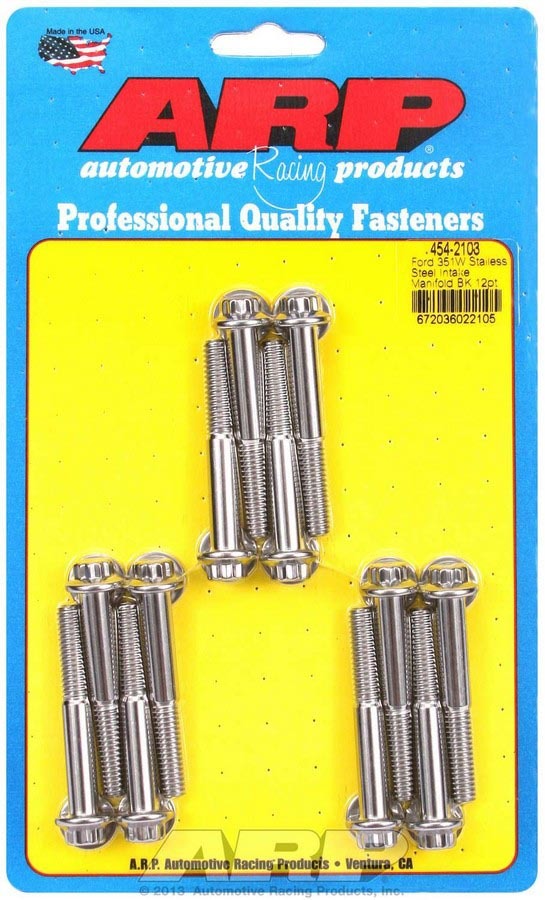 Auto Racing Products 454-2103 SBF Intake Bolt Kit Auto Racing Products 454-2103